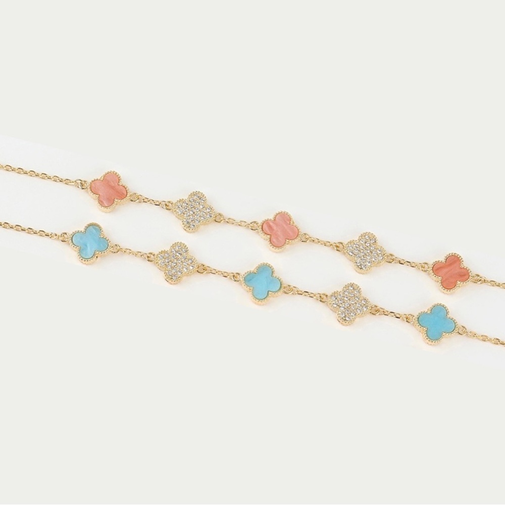 Four-leaf Blossom Bracelet